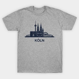 Cologne Skyline Emblem T-Shirt